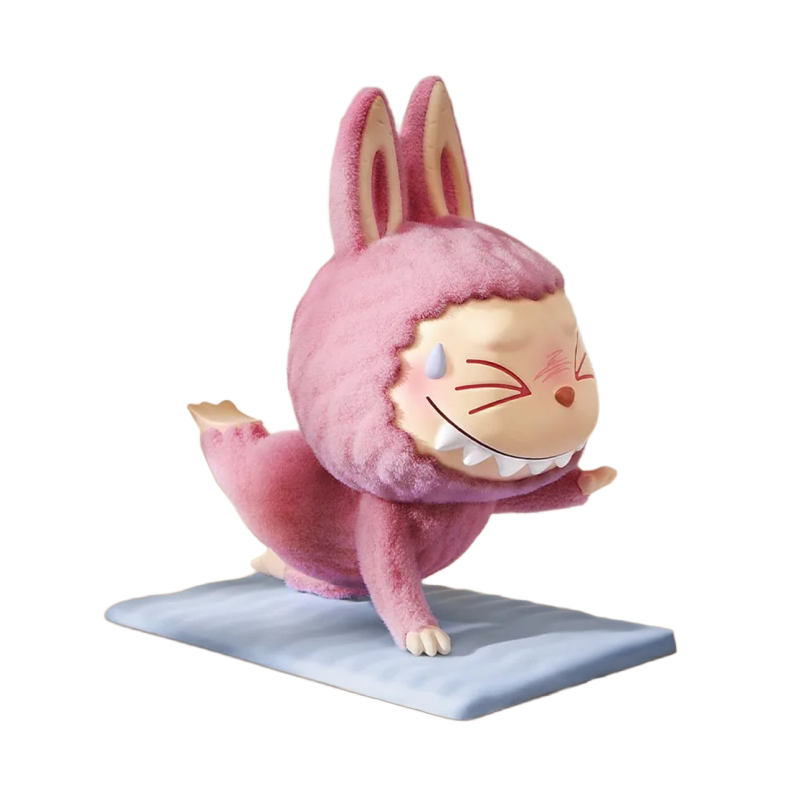 THE MONSTERS Lazy Yoga Series Figures - Sweating