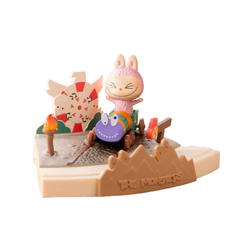 THE MONSTERS Playing Games Series Scene Sets - Train Charges Forward
