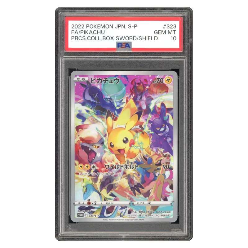 2022 Pikachu #S-P 323 S-P Promotional cards PROMO PSA 10