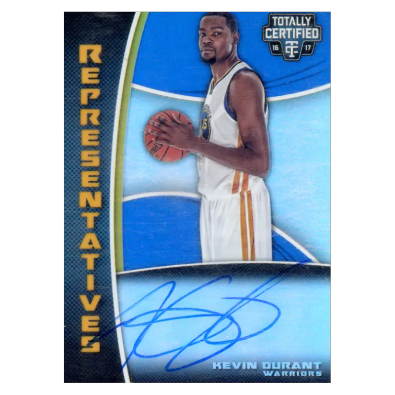 2016 Kevin Durant Auto /10 #10 Panini Certified