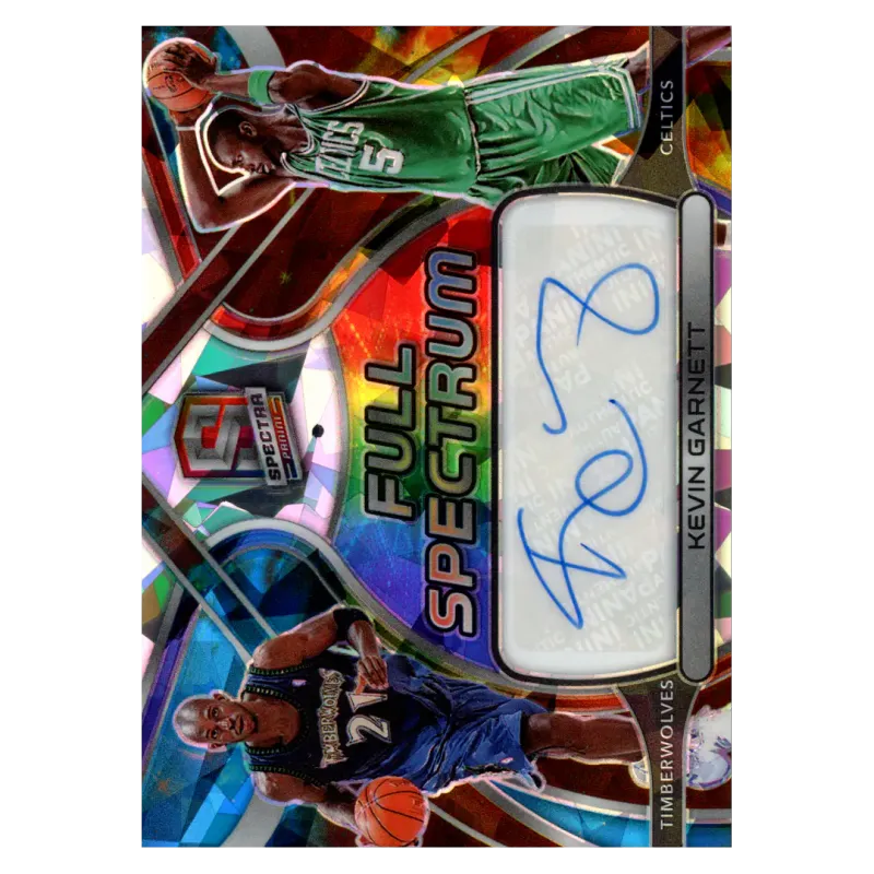 2021 Kevin Garnett Auto /25 #FSS-KVG Panini Spectra