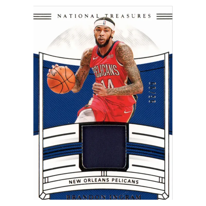 2019 Brandon Ingram Jersey /99 #JT-BIG Panini National Treasures