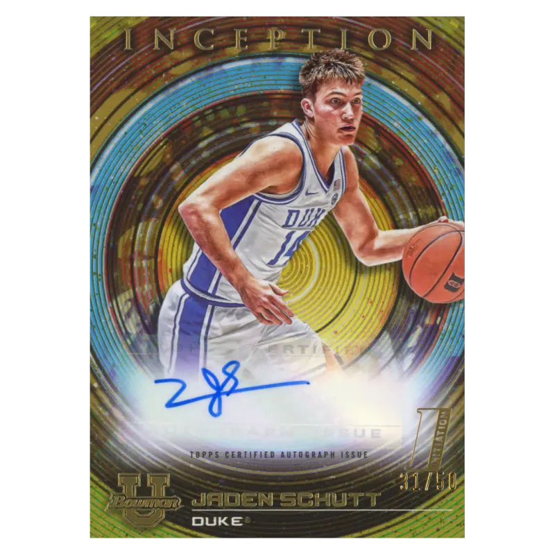 2023 Jaden Schutt Auto #BIA-JS Topps UB