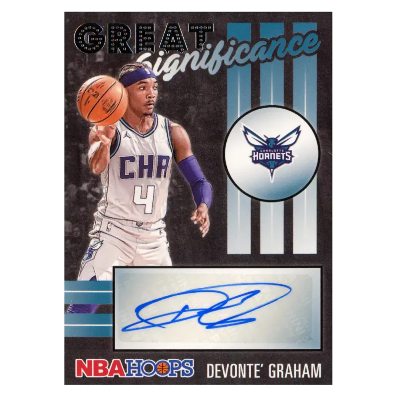2020 Devonte' Graham Auto #GS-DGR Panini Hoops