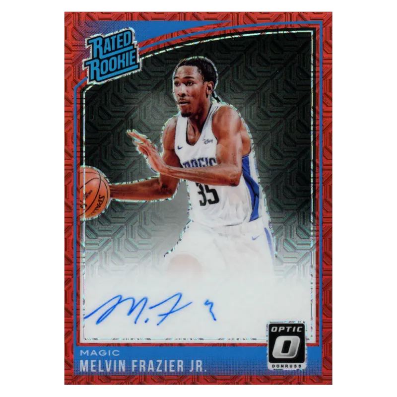 2018 Melvin Frazire Jr. Auto #153 Panini Donruss Optic