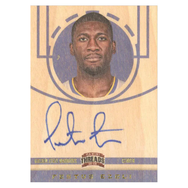 2012 Festus Ezeli Auto #230 Panini Threads