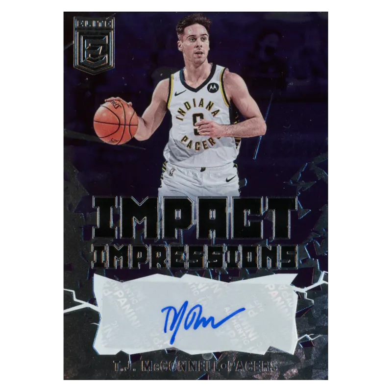 2021 TJ McConnell Auto #II-TJM Panini Donruss Elite