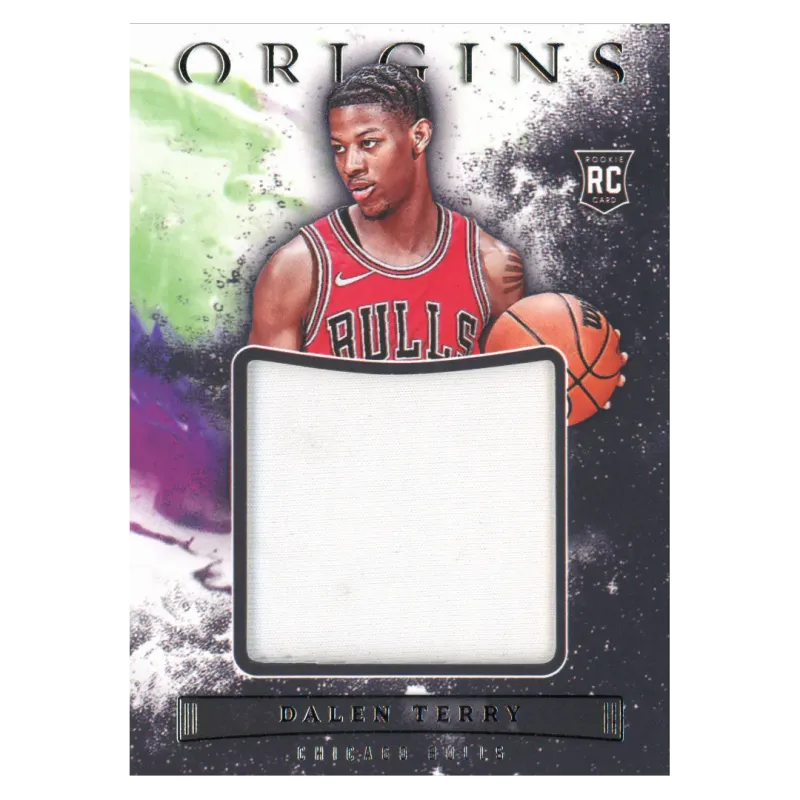 2022 Dalen Terry Jersey #JJ-DTB Panini Origins