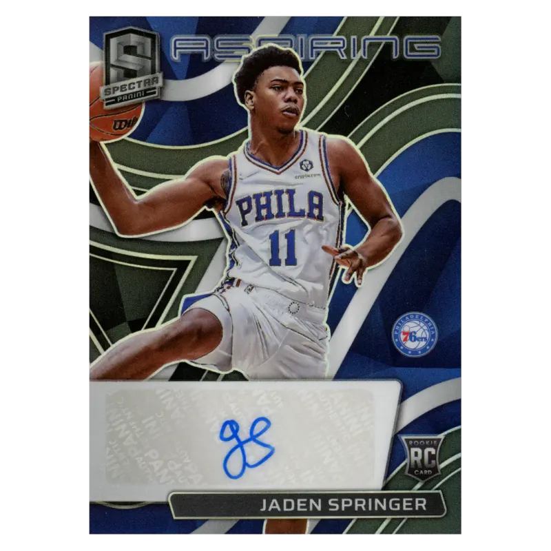 2021 Jaden Springer Auto /99 #AA-JSP Panini Spectra
