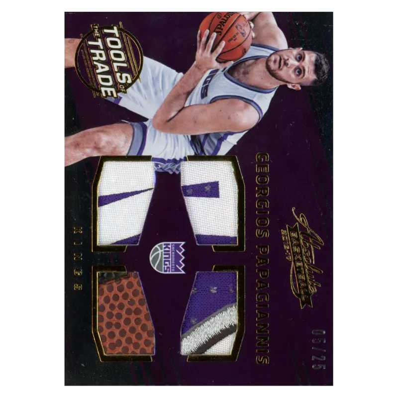 2016 Georgios Papagiannis Jersey /25 #9 Panini Absolute