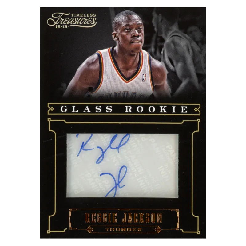 2012 Reggie Jackson Auto /499 #233 Panini Timeless Treasures
