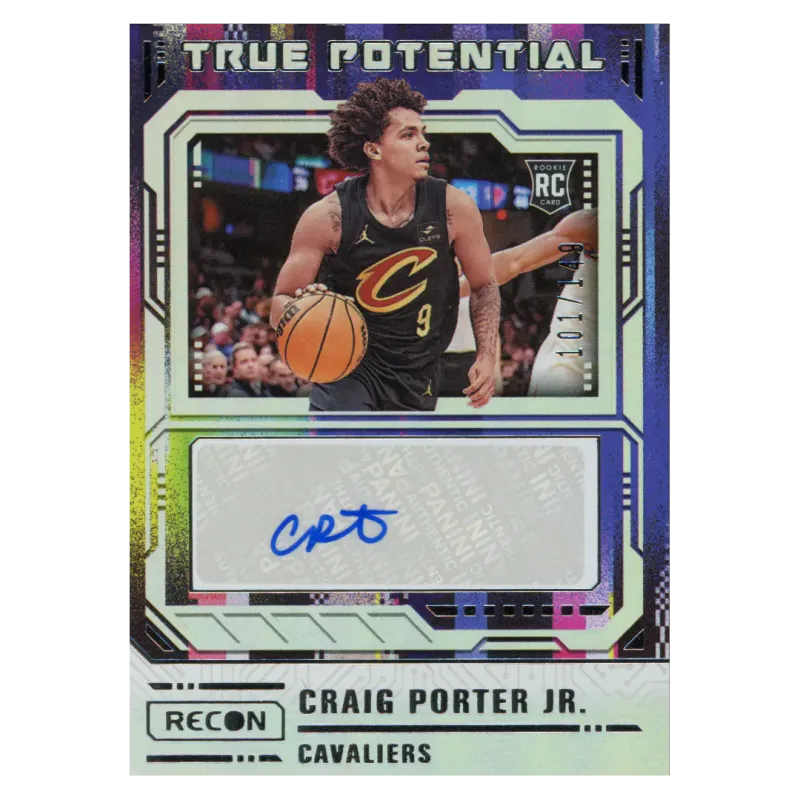 2023 Craig Porter jr Auto /149 #TPS-CPJ Panini Recon
