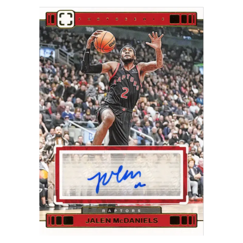 2023 Jalen McDaniels Auto #VA-JMD Panini Photogenic