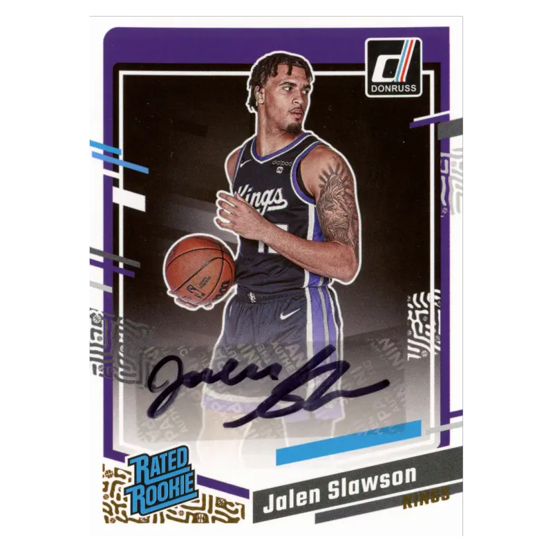 2023 Jalen Slawson Auto #271 Panini Donruss