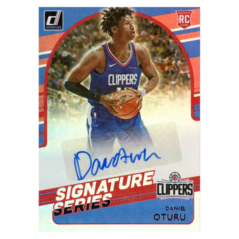 2020 Daniel Oturu Auto #SG-DOT Panini Donruss