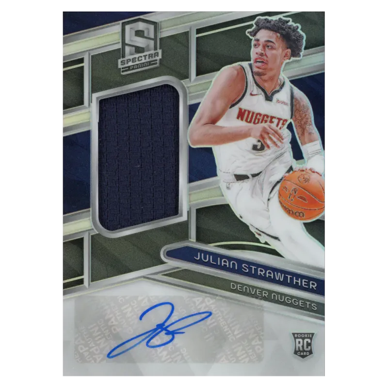 2023 Julian Strawther Auto /99 #221 Panini Spectra