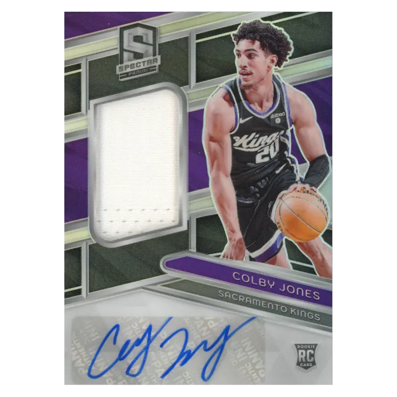 2023 Colby Jones Auto /199 #211 Panini Spectra