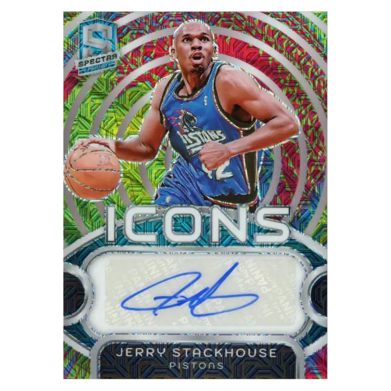 2023 Jerry Stackhouse Auto /25 #IA-JSH Panini Spectra