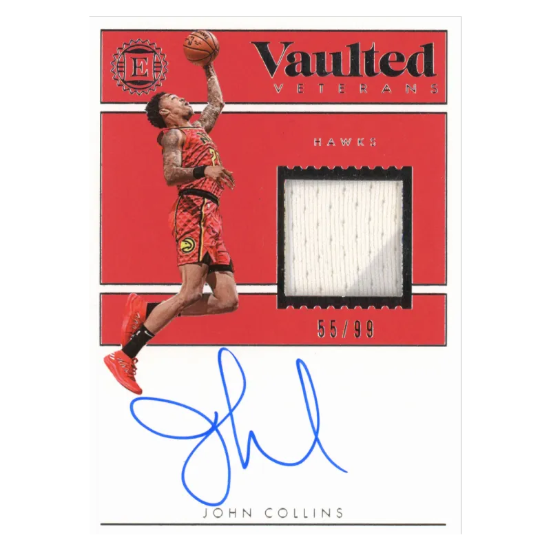 2018 John Collins Auto /99 #VV-JCL Panini Encased