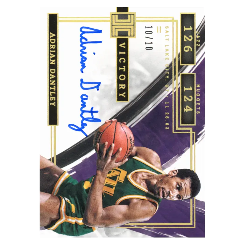 2021 Adrian Dantley Auto /10 #IV-ADL Panini Impeccable