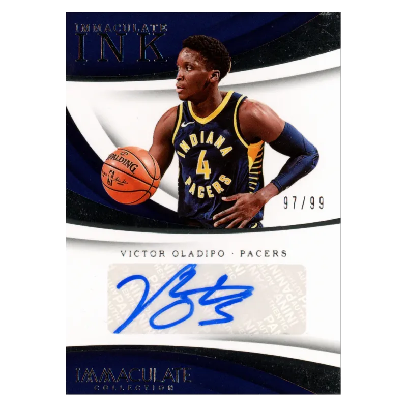 2017 Victor Oladipo Auto /99 #II-VOD Panini Immaculate