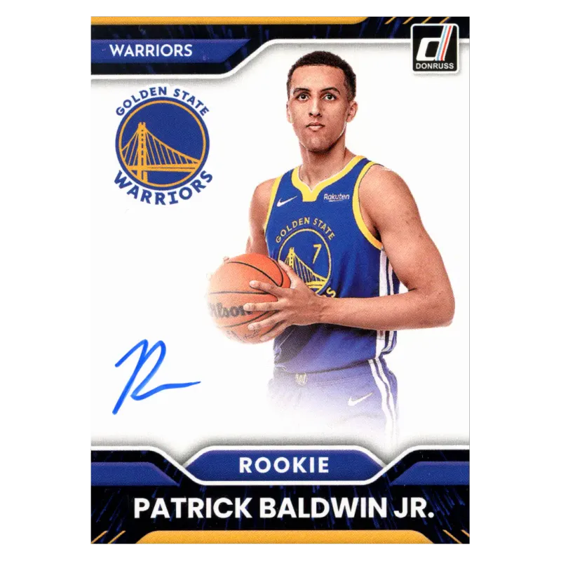 2022 Patrick Baldwin Jr. Auto #ND-PBW Panini Donruss