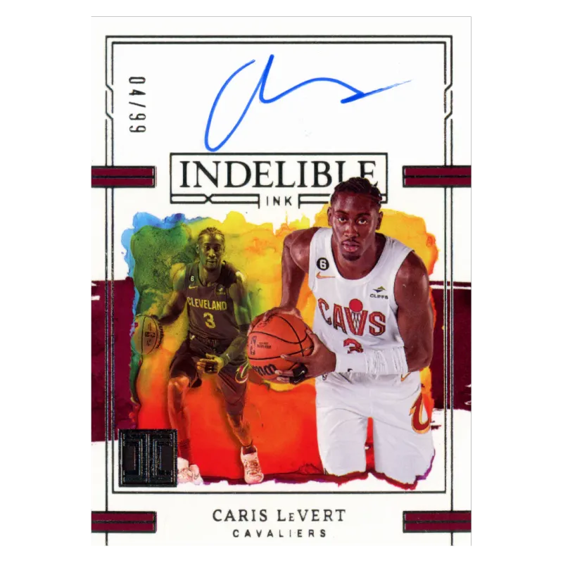 2022 Caris LeVert Auto /99 #IDI-CLV Panini Impeccable