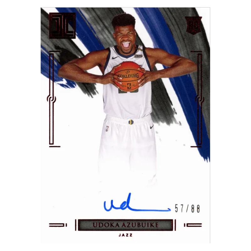 2020 Udoka Azubuike Auto /88 #RA-AZU Panini Impeccable