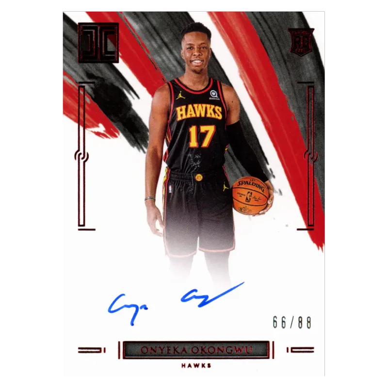 2020 Onyeka Okongwu Auto /88 #RA-OOK Panini Impeccable