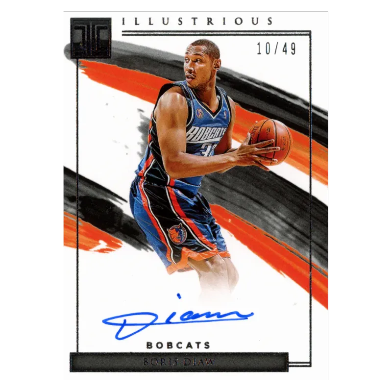 2020 Boris Diaw Auto /49 #IL-BDW Panini Impeccable