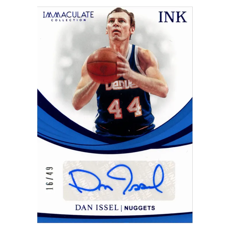 2018 Dan Issel Auto /49 #IK-DIS Panini Immaculate