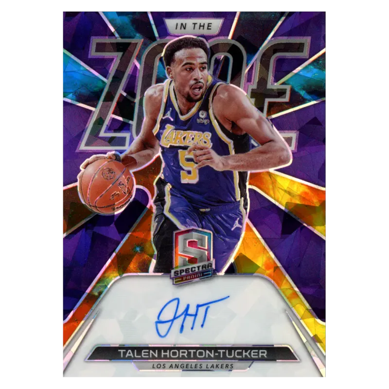 2021 Talen Horton-Tucker Auto /49 #ITZ-THT Panini Spectra