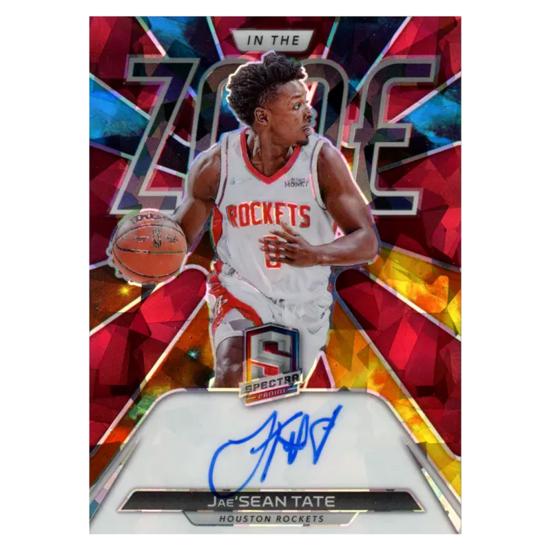 2021 Jae'Sean Tate Auto /49 #ITZ-JAE Panini Spectra