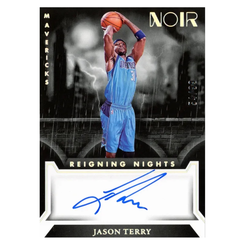 2022 Jason Terry Auto /99 #RNS-JET Panini Noir
