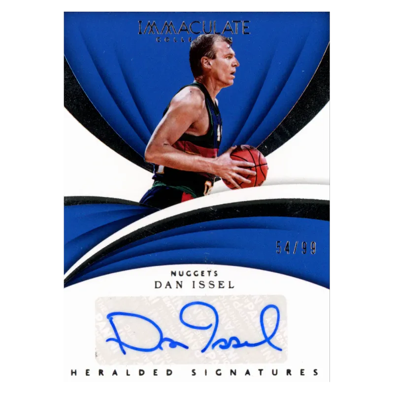 2017 Dan Issel Auto /99 #HS-DIS Panini Immaculate