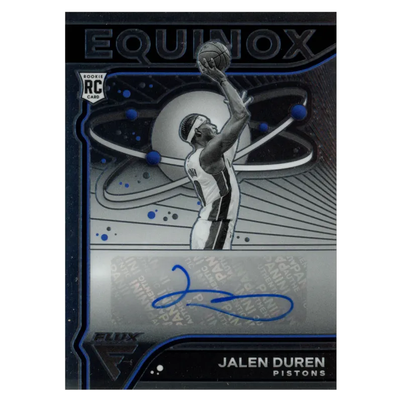 2022 Jalen Duren Auto #EA-JDR Panini Flux
