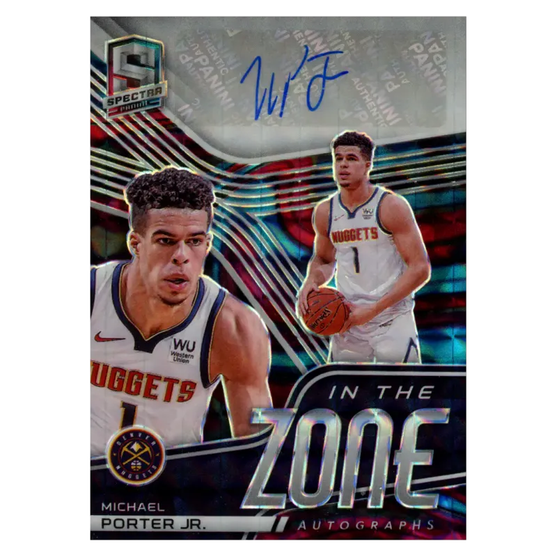 2020 Michael Porter Jr. Auto /49 #ITZ-MPJ Panini Spectra