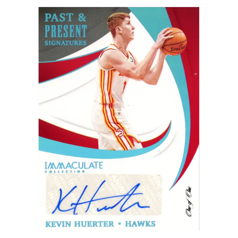 2020 Kevin Huerter Auto 1/1 #PPS-KHU Panini Immaculate