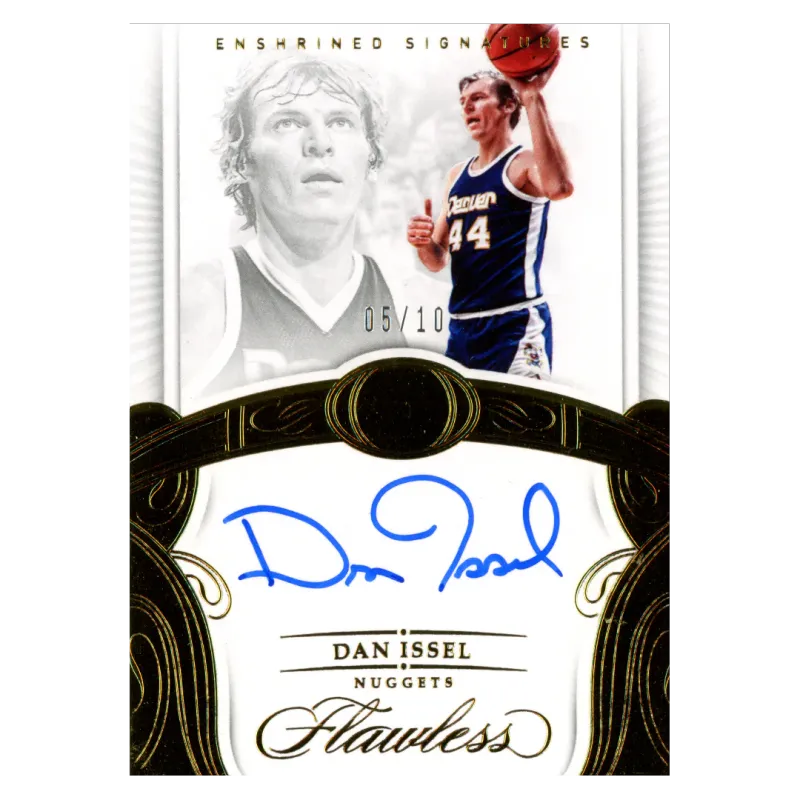 2017 Dan Issel Auto /10 #ES-DI Panini Flawless