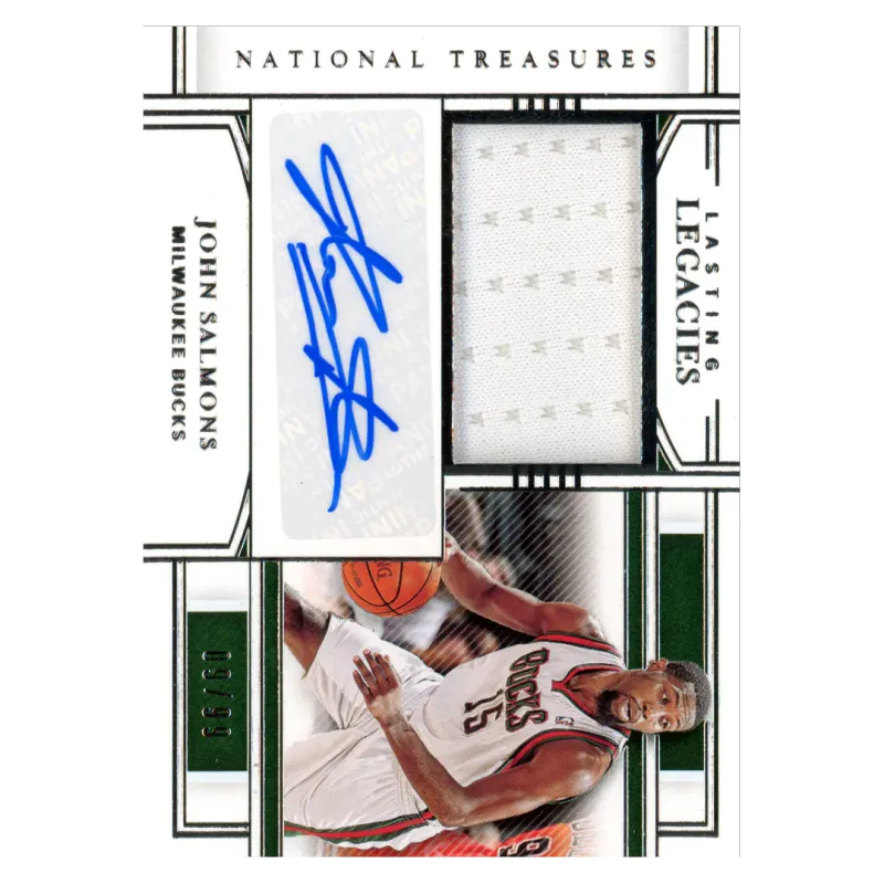 2020 John Salmons Auto /99 #LL-JSA Panini National Treasures