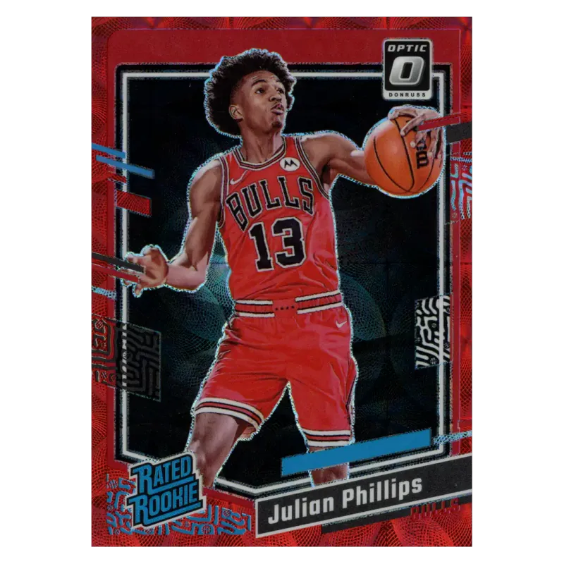 2023 Julian Phillips Red Circle #231 Panini Optic