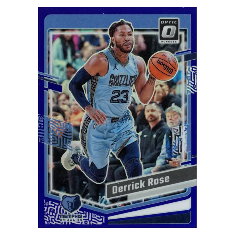 2023 Derrick Rose Purple #34 Panini Optic