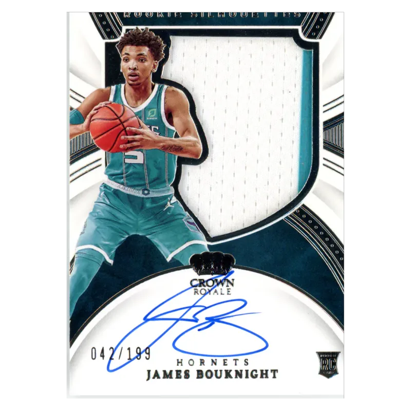 2021 James Bouknight Auto /199 #132 Panini Crown Royale