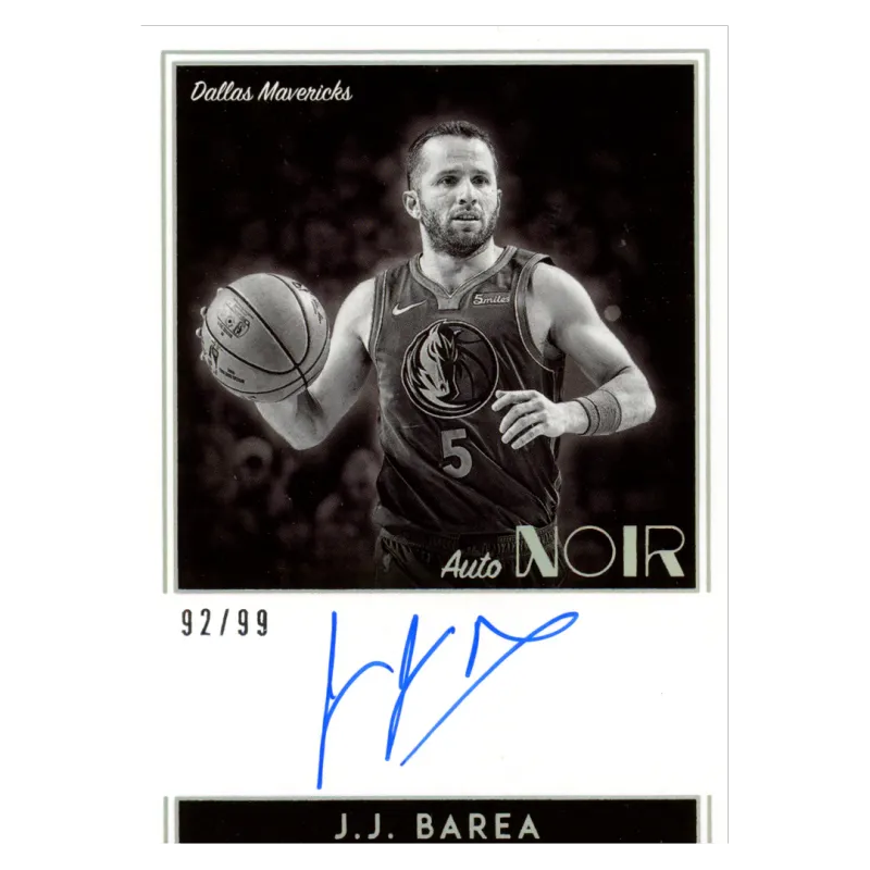 2018 J.J. Barea Auto /99 #NBW-JJB Panini Noir