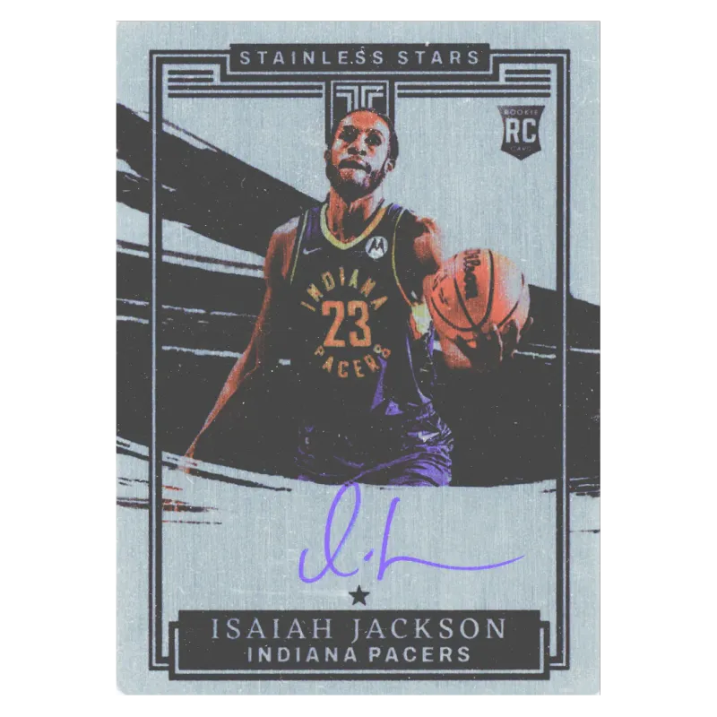 2021 Isaiah Jackson Auto /99 #SA-IJA Panini Impeccable