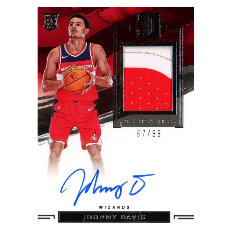 2022 Johnny Davis Auto /99 #110 Panini Impeccable