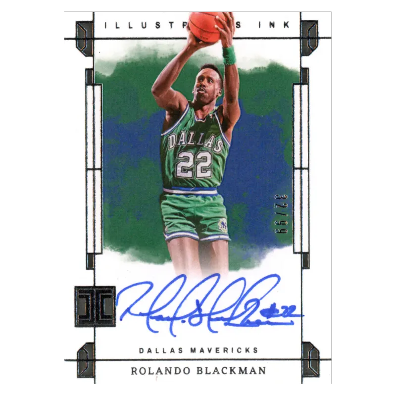 2023 Rolando Blackman Auto /99 #ILI-RBD Panini Impeccable