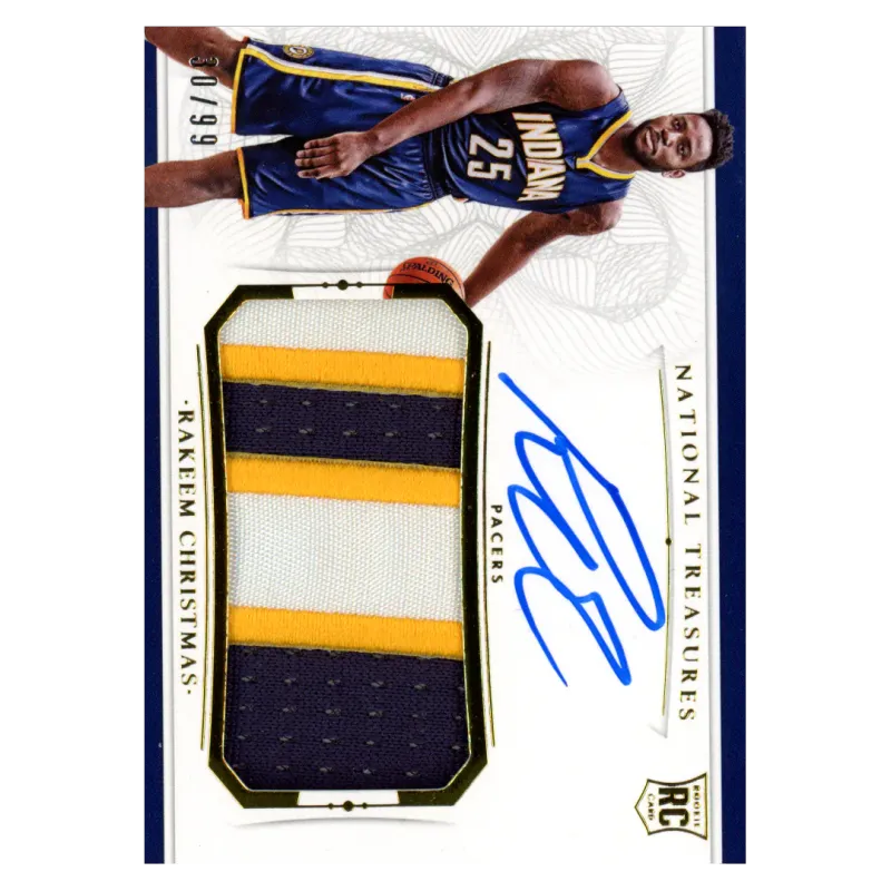 2015 Rakeem Christmas Auto /99 #133 Panini National Treasures