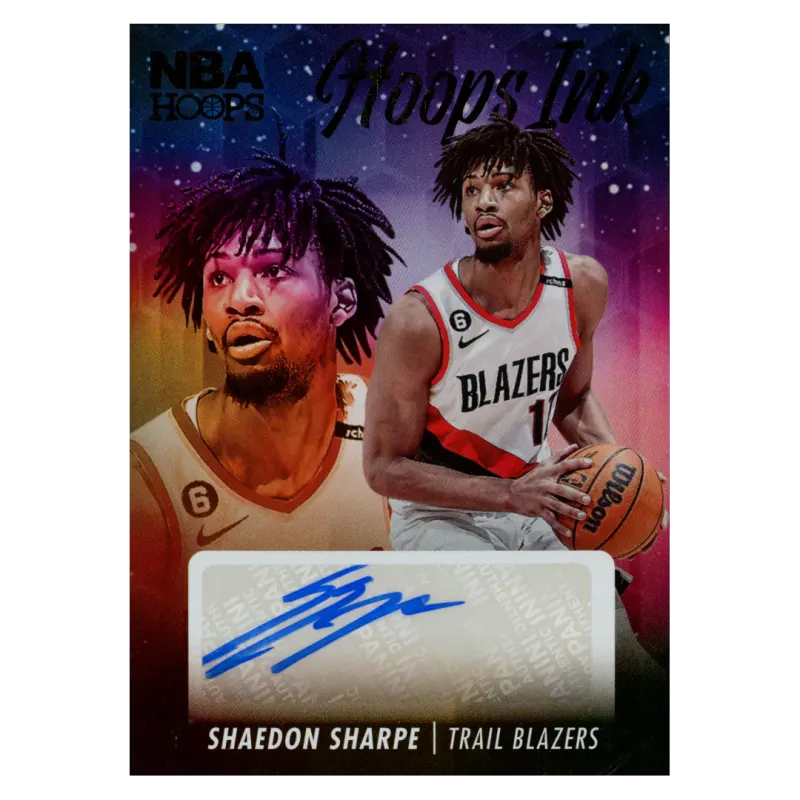 2023 Shaedon Sharpe Auto #HI-SHP Panini Hoops