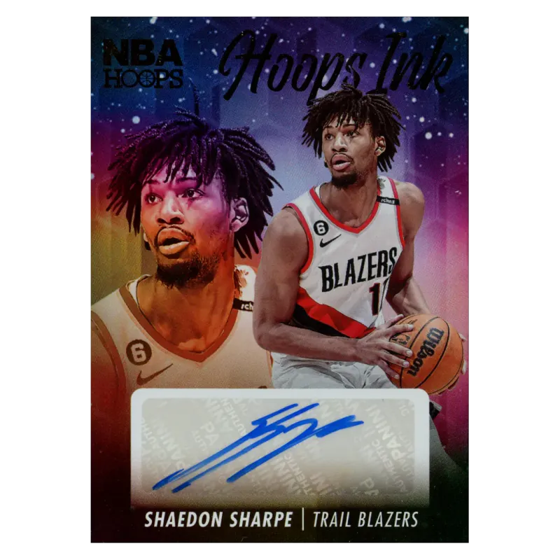 2023 Shaedon Sharpe Auto #HI-SHP Panini Hoops